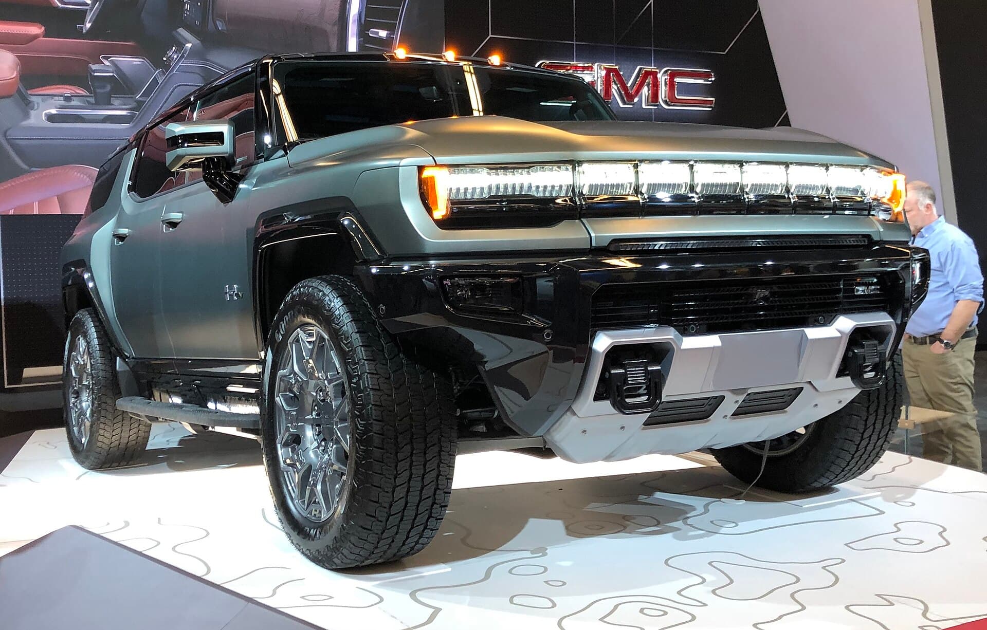 2026 GMC Hummer EV SUV in grey — luxury event rental